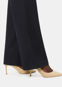 Beige Corie Suede Heeled Pump