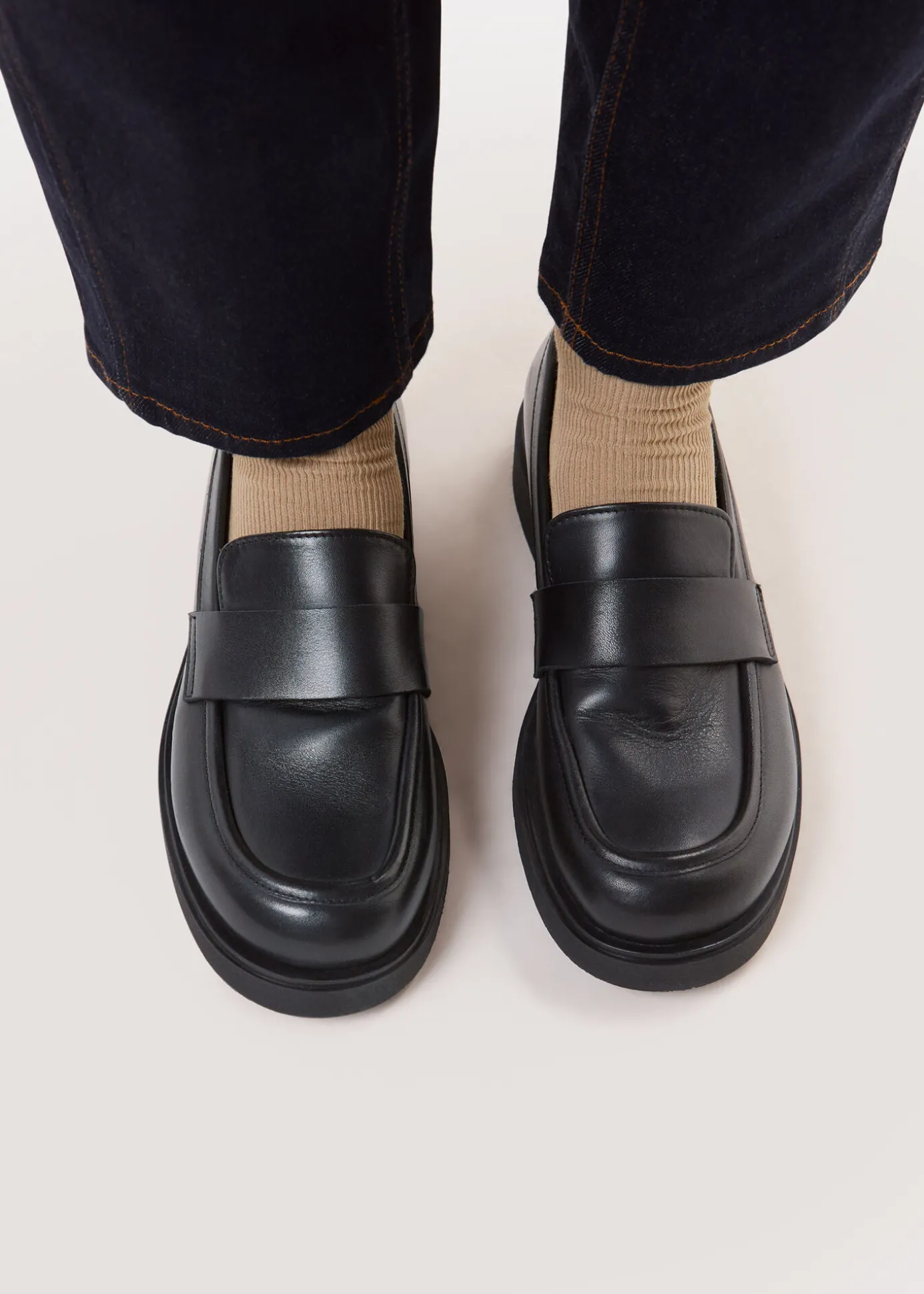 Black Ames Chunky Loafer