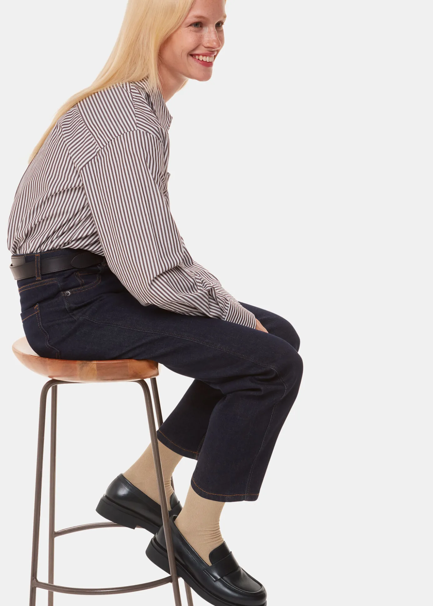 Black Ames Chunky Loafer