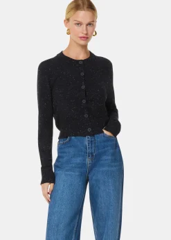 Black Annie Sparkle Cardigan
