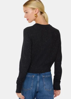 Black Annie Sparkle Cardigan