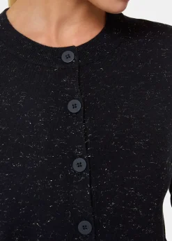 Black Annie Sparkle Cardigan
