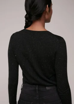 Black Annie Sparkle Knit