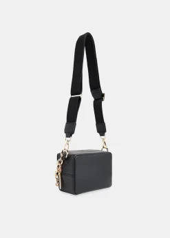 Black Bibi Chain Crossbody Bag