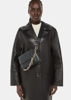 Black Bibi Chain Crossbody Bag