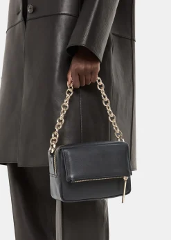 Black Bibi Chain Crossbody Bag