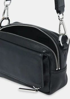 Black Bibi Crossbody Bag