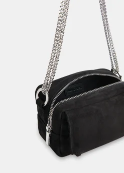 Black Bibi Suede Mini Bag