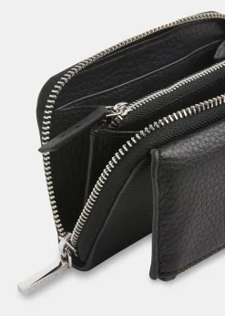 Black Bibi Zip Purse