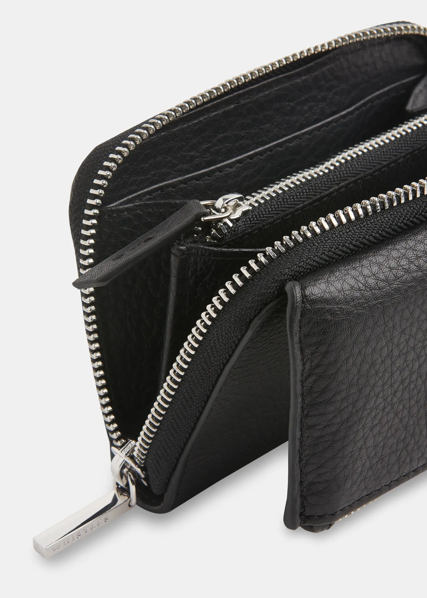 Black Bibi Zip Purse
