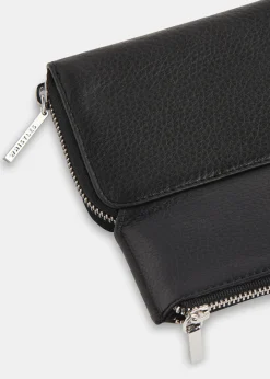Black Bibi Zip Purse