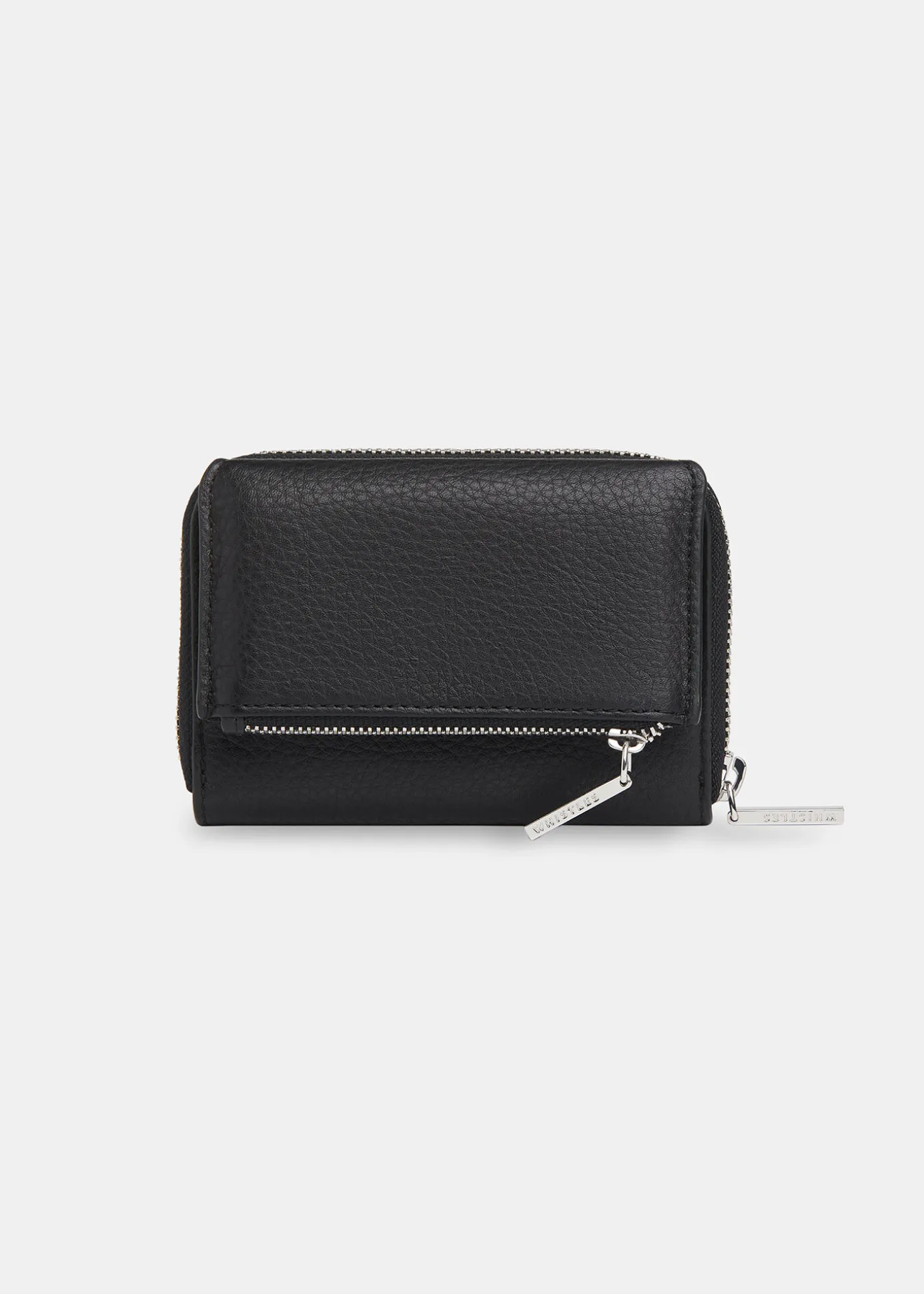 Black Bibi Zip Purse