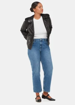 Black Black Agnes Leather Jacket