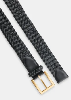 Black Braided Belt