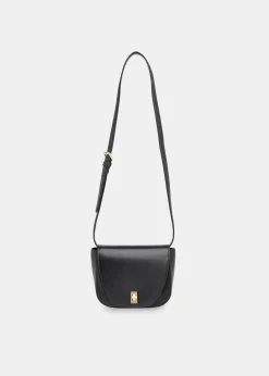 Black Carlota Turnlock Satchel