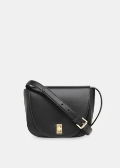 Black Carlota Turnlock Satchel