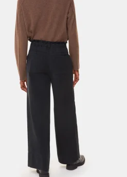 Black Charlie Drawstring Pant