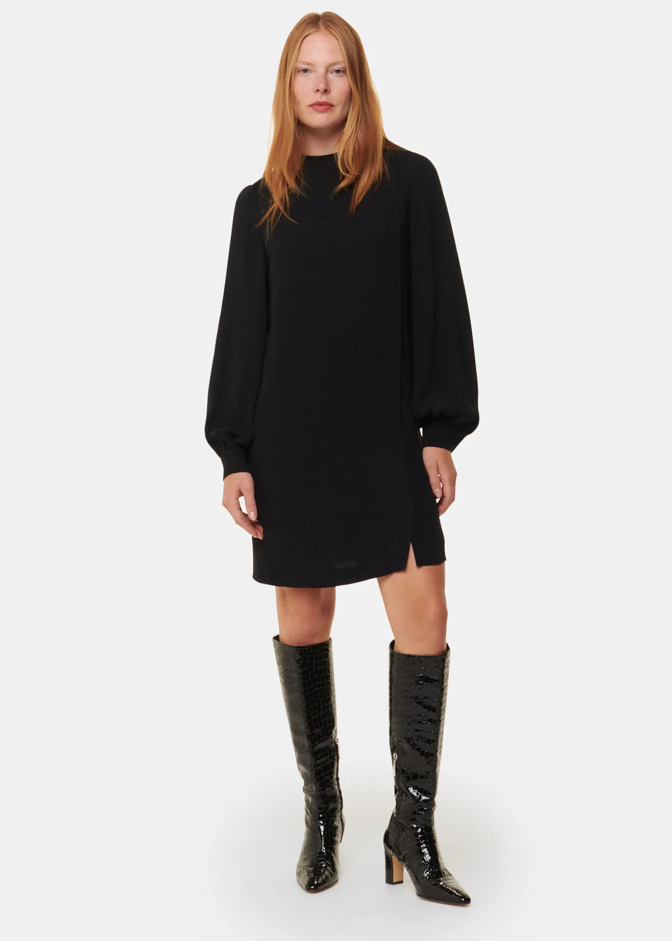 Black Cleo Shift Dress