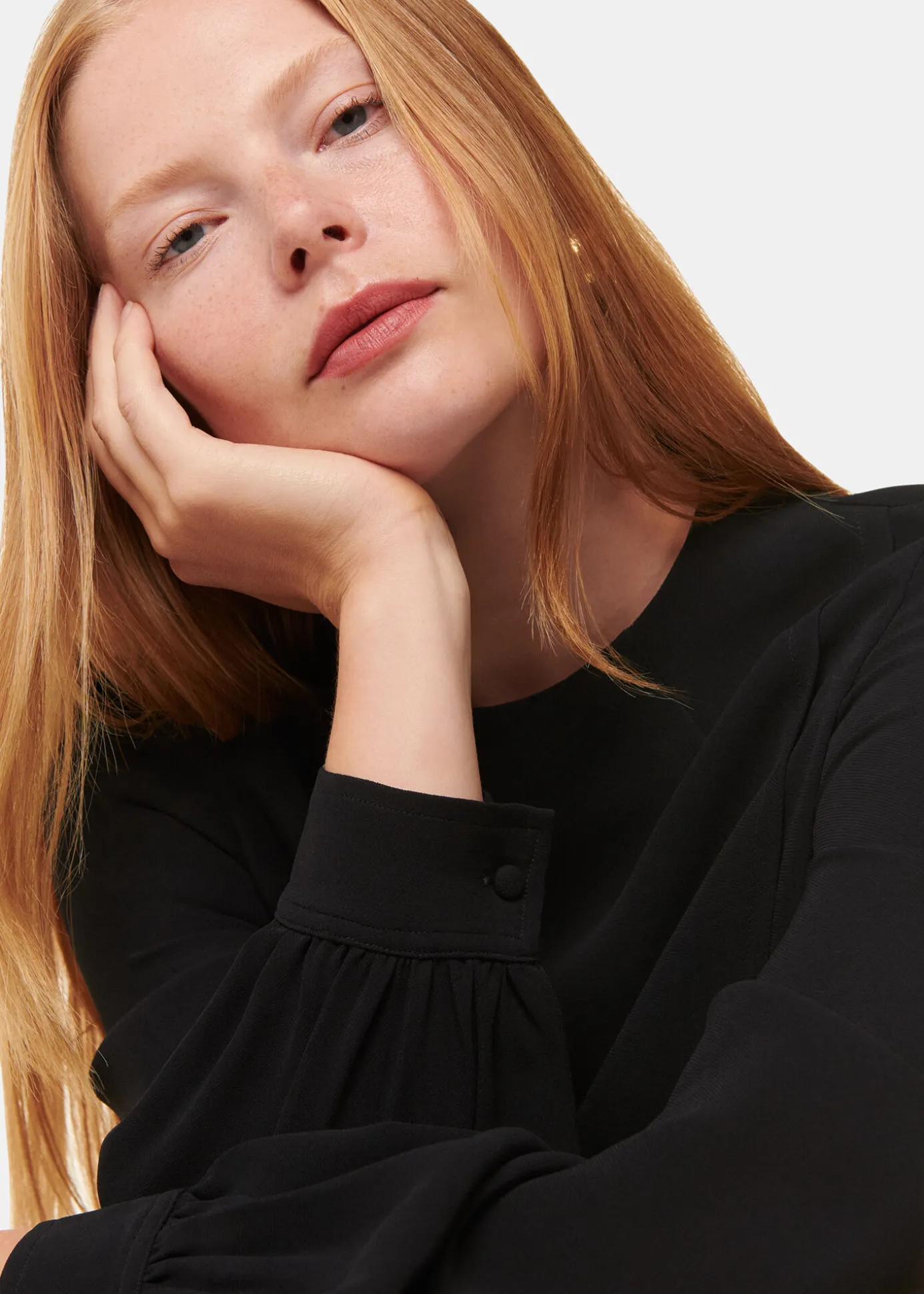 Black Cleo Shift Dress