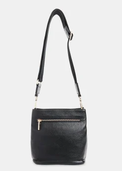 Black Dion Bucket Bag