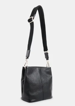 Black Dion Bucket Bag