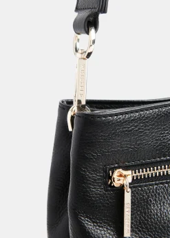 Black Dion Bucket Bag