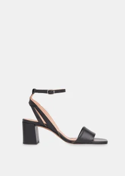 Black Eden Block Heel Sandal