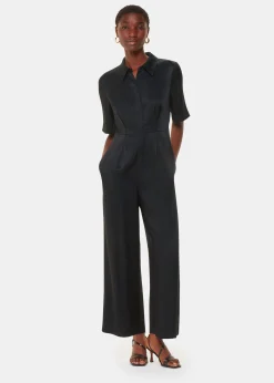 Black Edina Jumpsuit