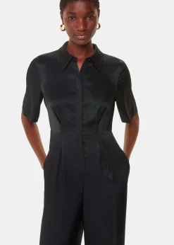 Black Edina Jumpsuit