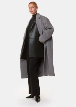Black Edna Clean Bonded Waistcoat