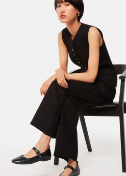 Black Elba Ballet Pump
