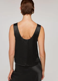 Black Ella Cami Top