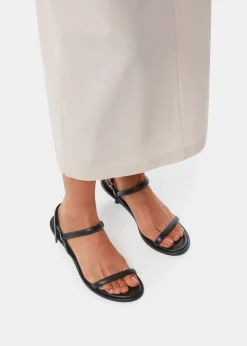 Black Enslee Heeled Sandal