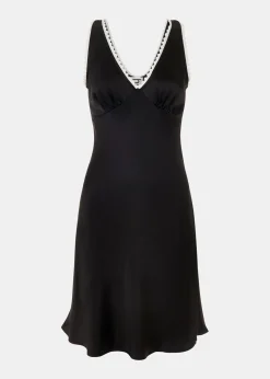 Black Hai Anais Slip Dress