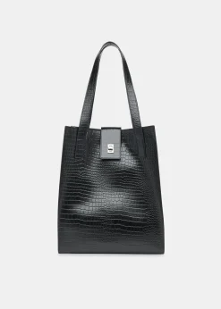 Black Inara Turn Lock Bag