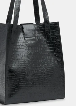 Black Inara Turn Lock Bag