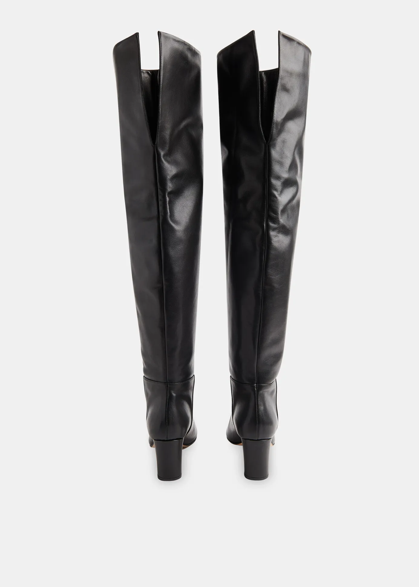 Black Inessa Over The Knee Boot