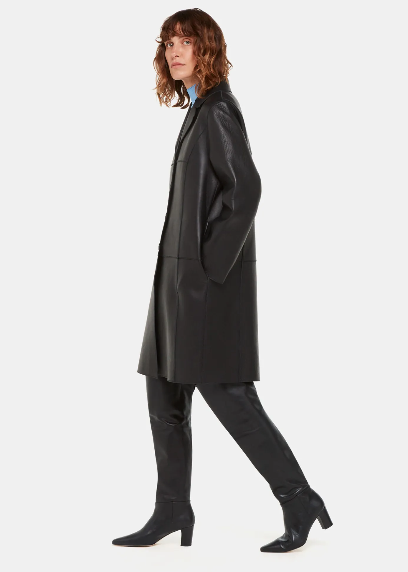 Black Inessa Over The Knee Boot
