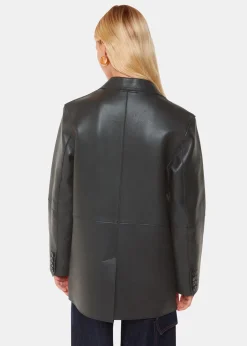 Black Katrina Clean Bonded Blazer