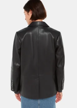 Black Keeley Double Breasted Blazer