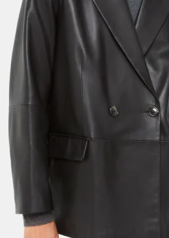 Black Keeley Double Breasted Blazer