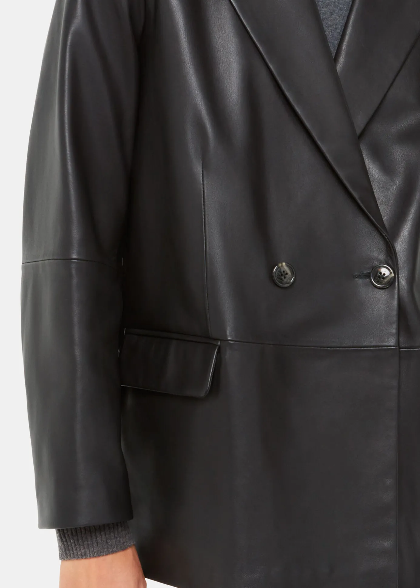 Black Keeley Double Breasted Blazer
