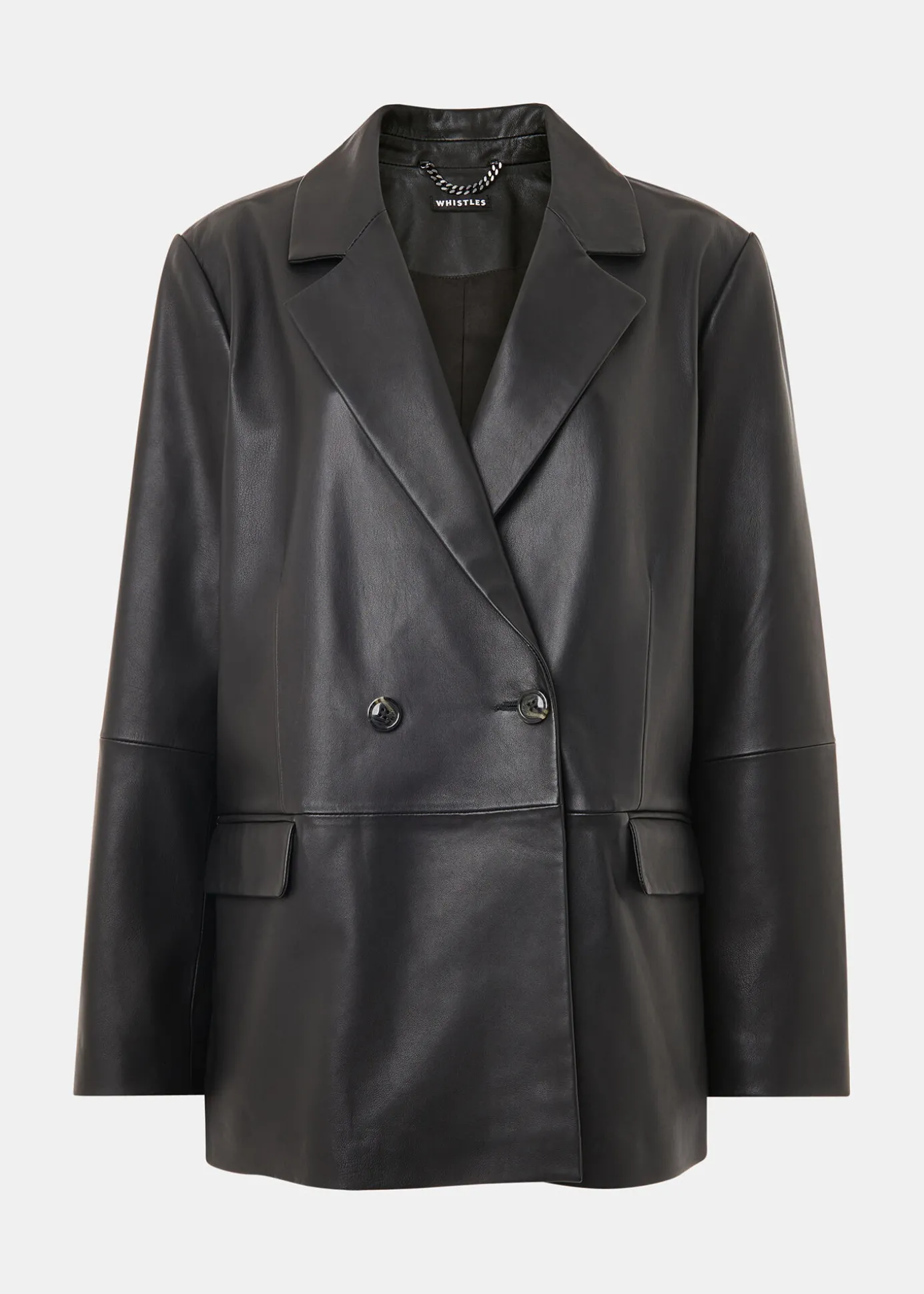 Black Keeley Double Breasted Blazer