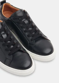 Black Koki Lace Up Trainer