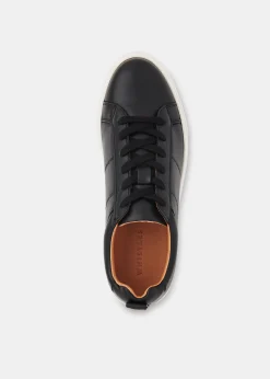 Black Koki Lace Up Trainer
