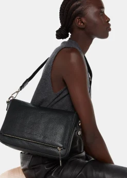 Black Large Bibi Crossbody Bag