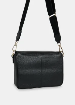 Black Large Bibi Crossbody Bag