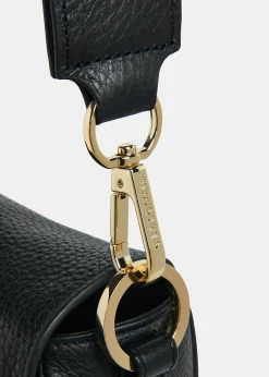 Black Large Bibi Crossbody Bag