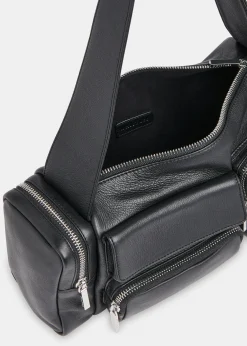 Black Laurina Utility Pocket Bag