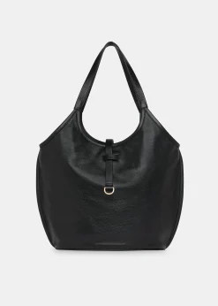 Black Leonora Tote Bag